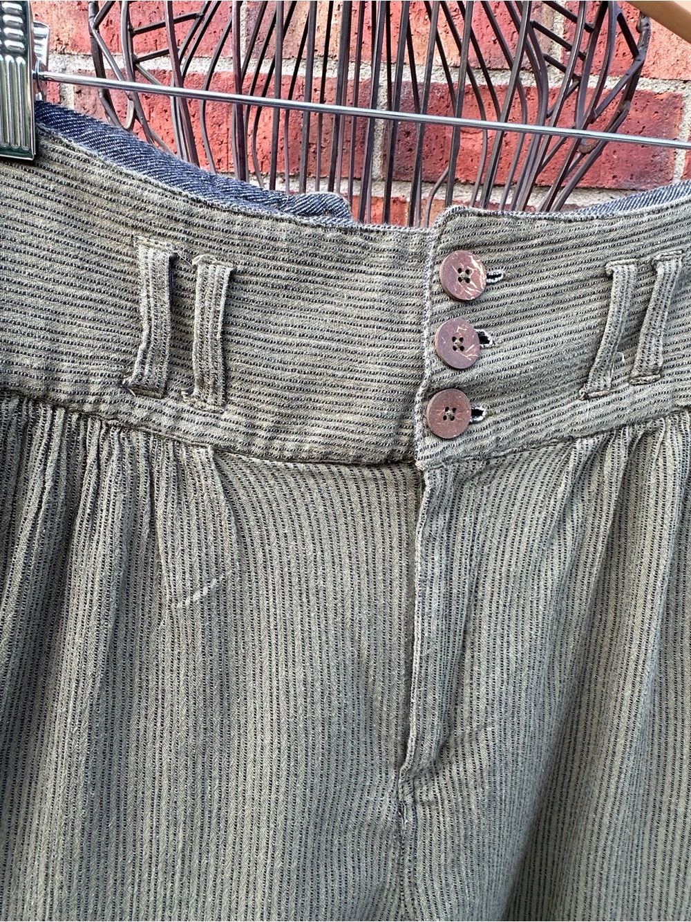 Free People Trouser Relaxed High-Rise Ankle Crop BOHO Festival Gorpcore Academa - Picture 5 of 17